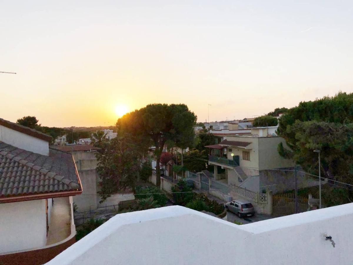 Salento Sunset House Villa Pulsano Exteriör bild